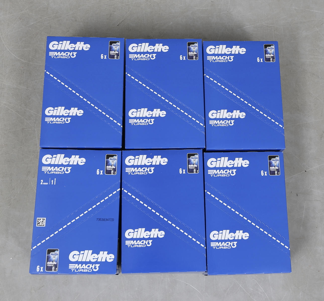 RAKHYVLAR, Gillette, Mach 3, Turbo.