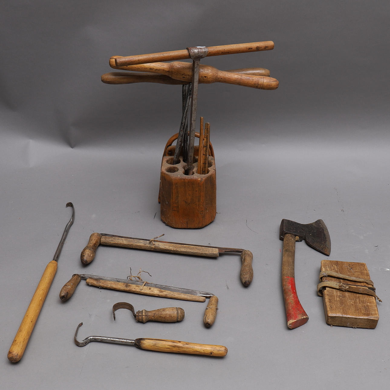 WERKZEUGE, Holz/Metall, älter.