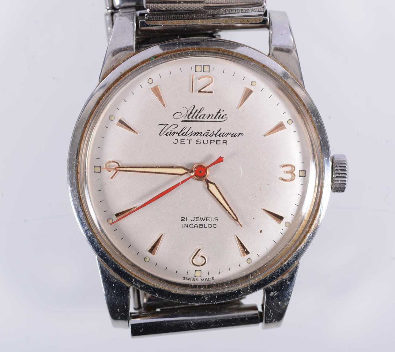 HERRARMBANDSUR, Atlantic, stål.