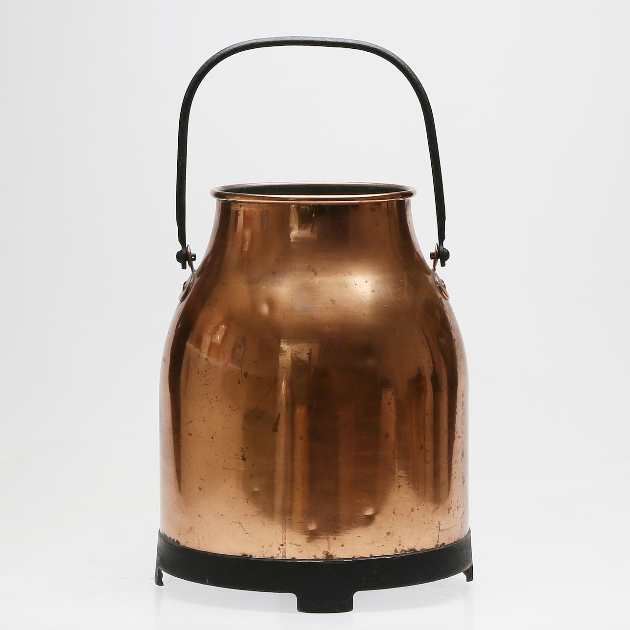 MJÖLKSPANN, koppar, sekelskiftet 1900.