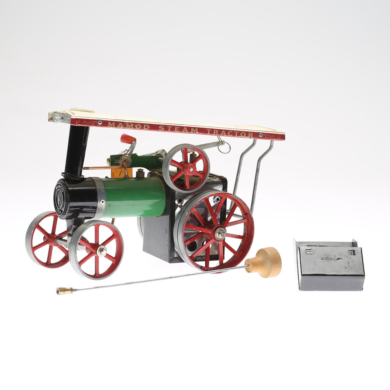 STEAM MACHINE, Mamod steam tractor, 1960-70s.