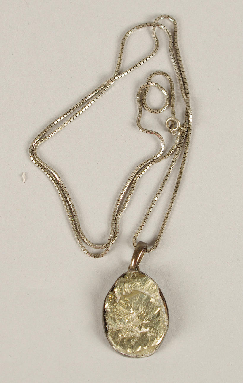 HALSBAND MED HÄNGE, silver, Stenlya 1980.