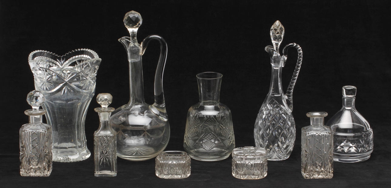 PARTI kristall. Mest tidigt 1900-tal.