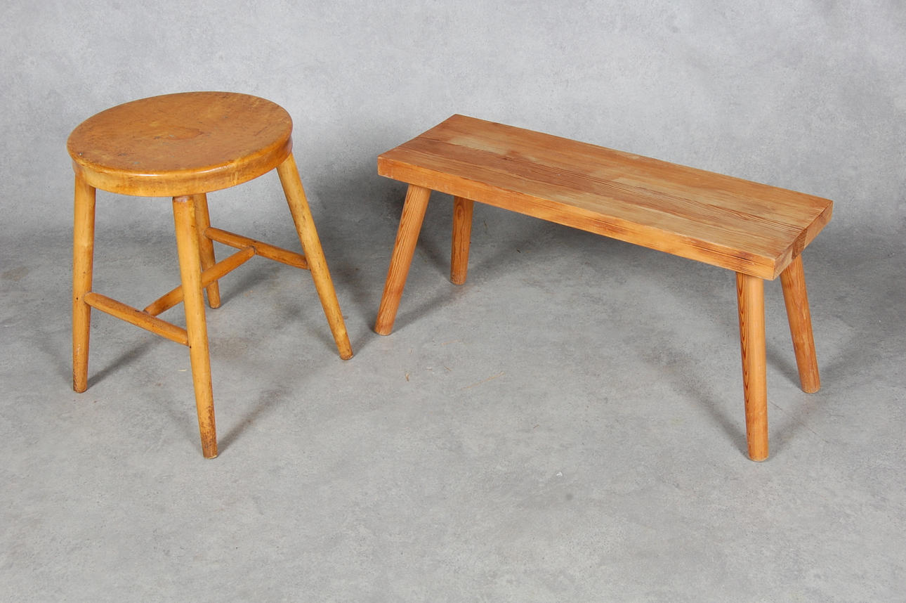 TABURETT, PALL, 1950s.