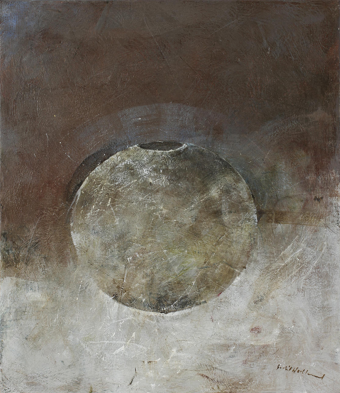 BODIL HEDLUND. Olja på duk, signerad.