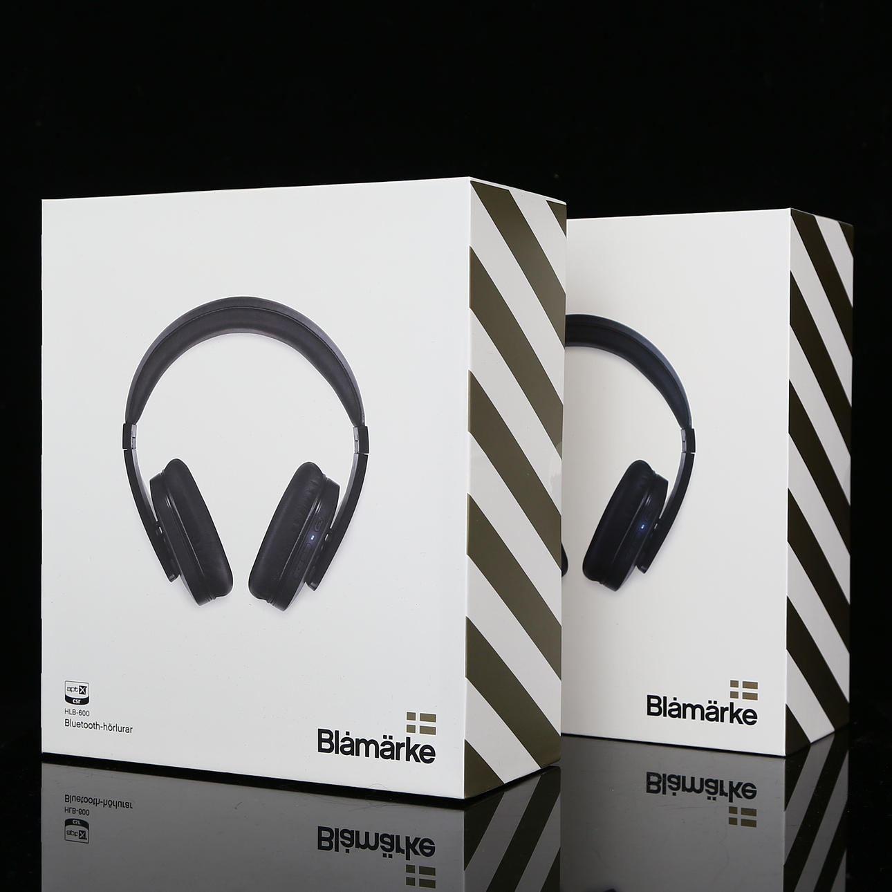 HOVEDTELEFONER 2 PAR, Bluetooth, Blue label, moderne.