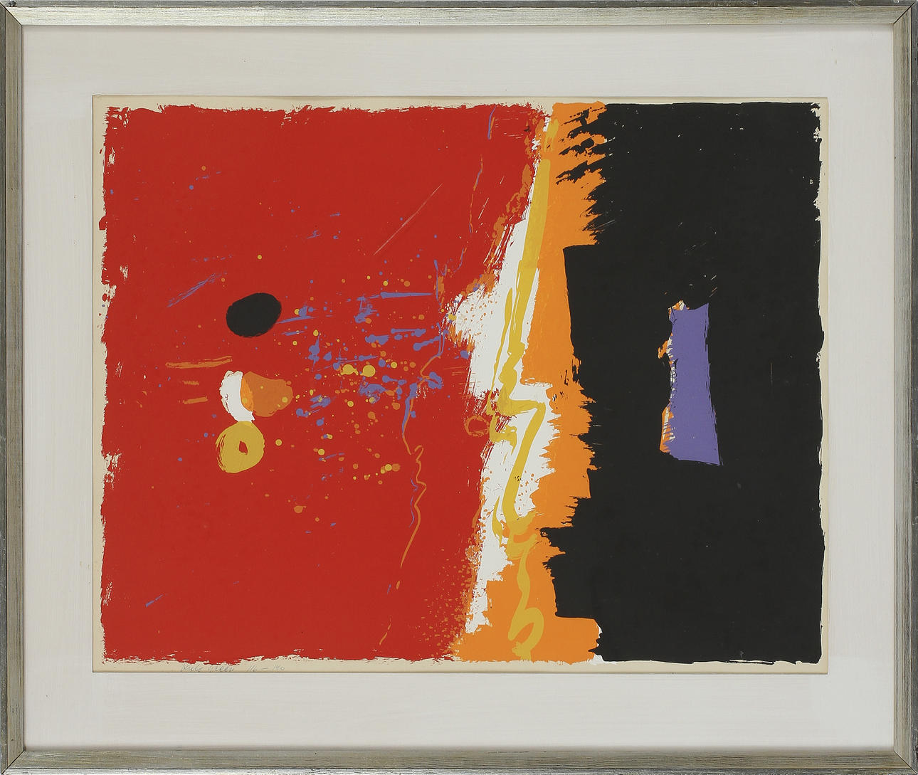 KULO GREEN. Färglitografi, signerad och numrerad 116-140.