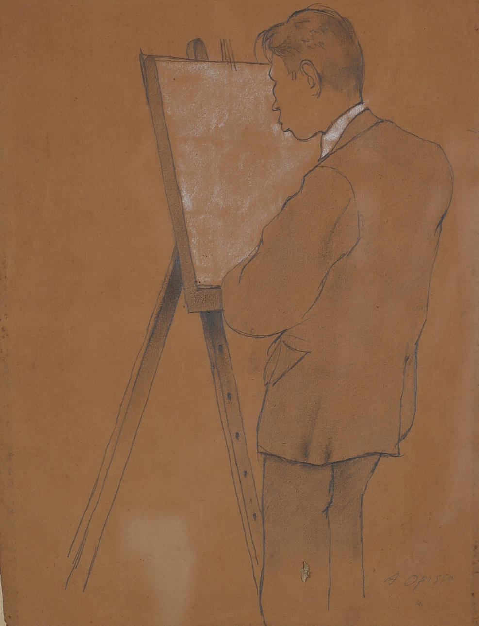 ALFREDO OPISSO. ZUGESCHRIEBEN. Maler.