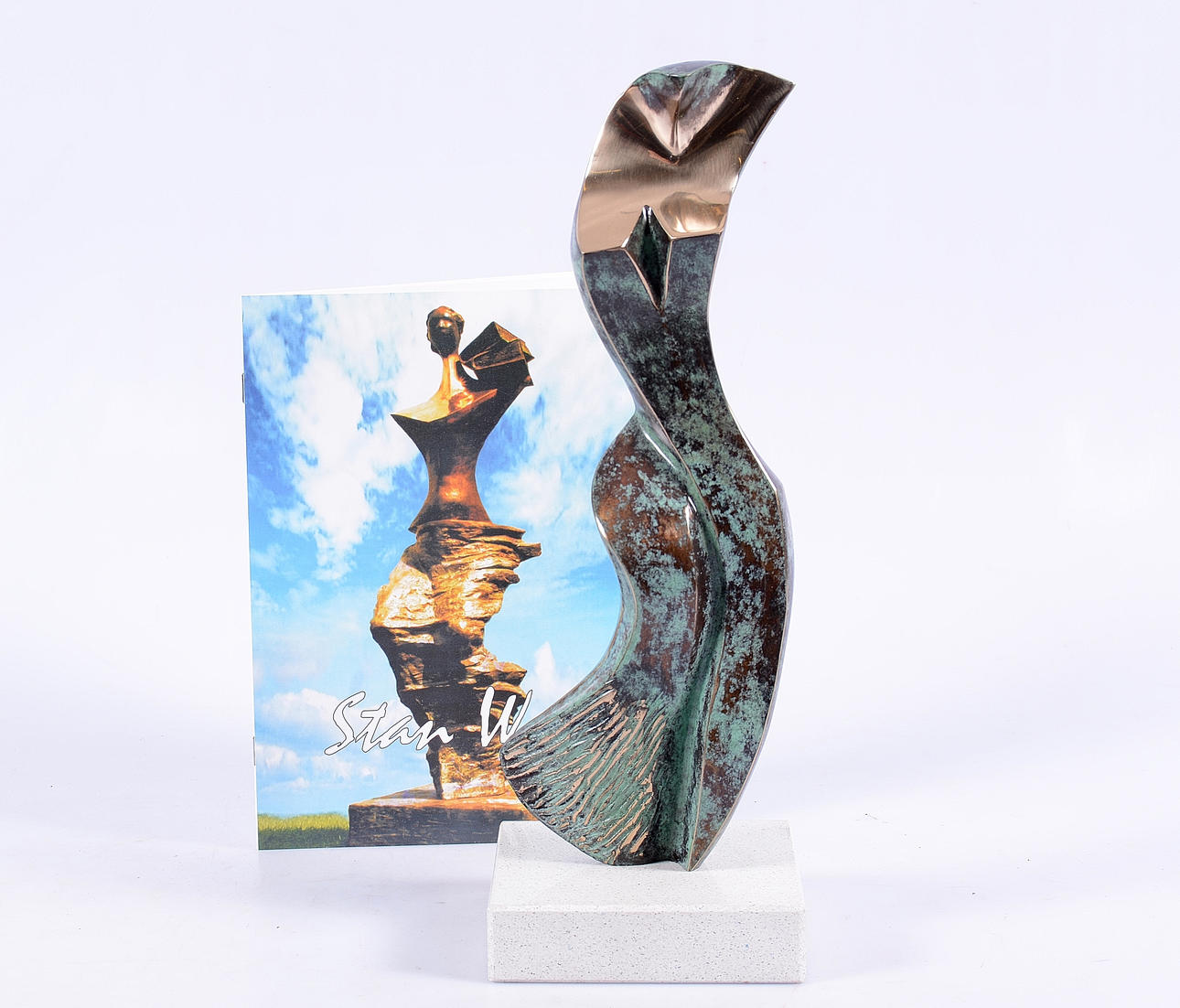 STAN WYS. . Bronze sculpture.