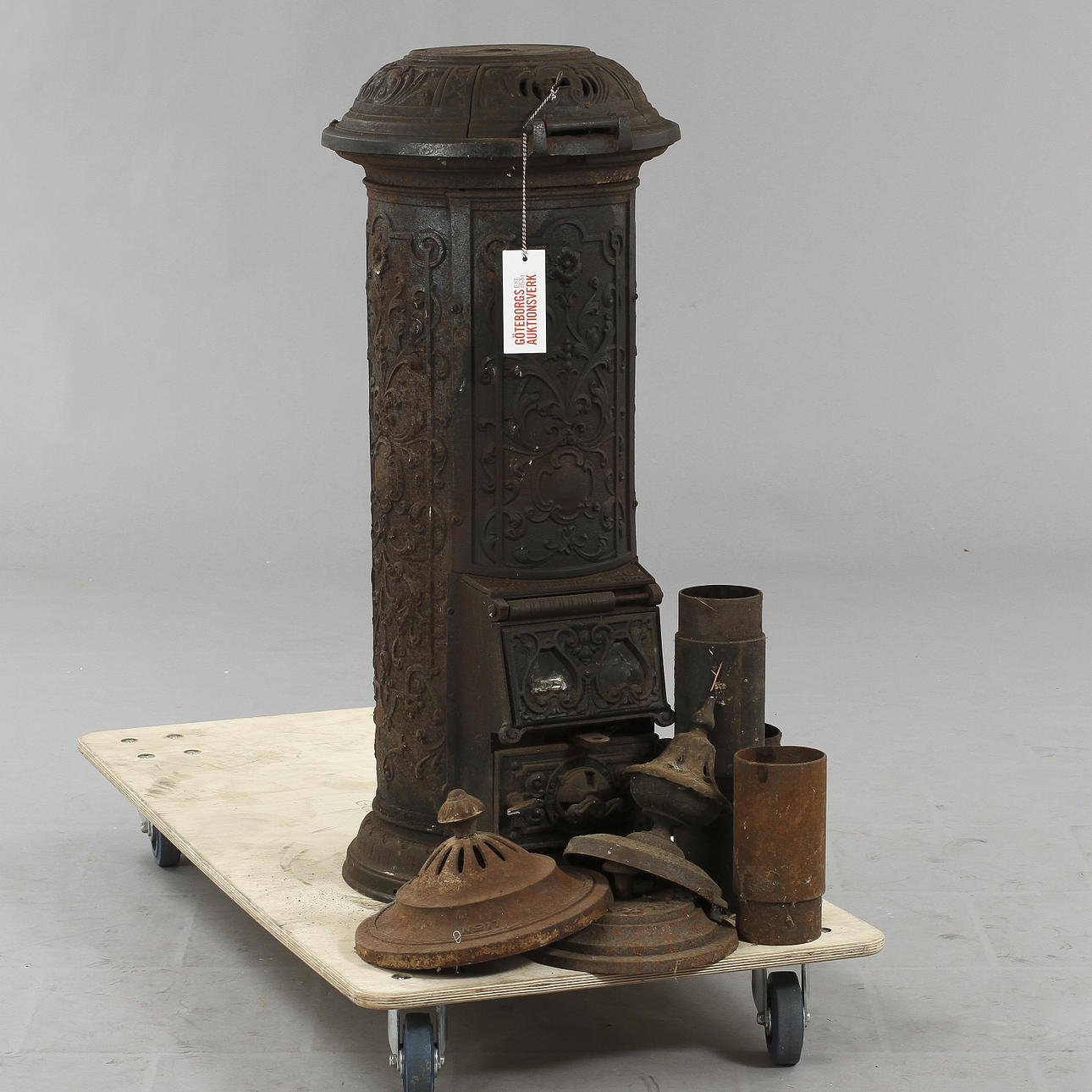 KAMIN, gjutnär, Norrahammars Bruk, No 62.