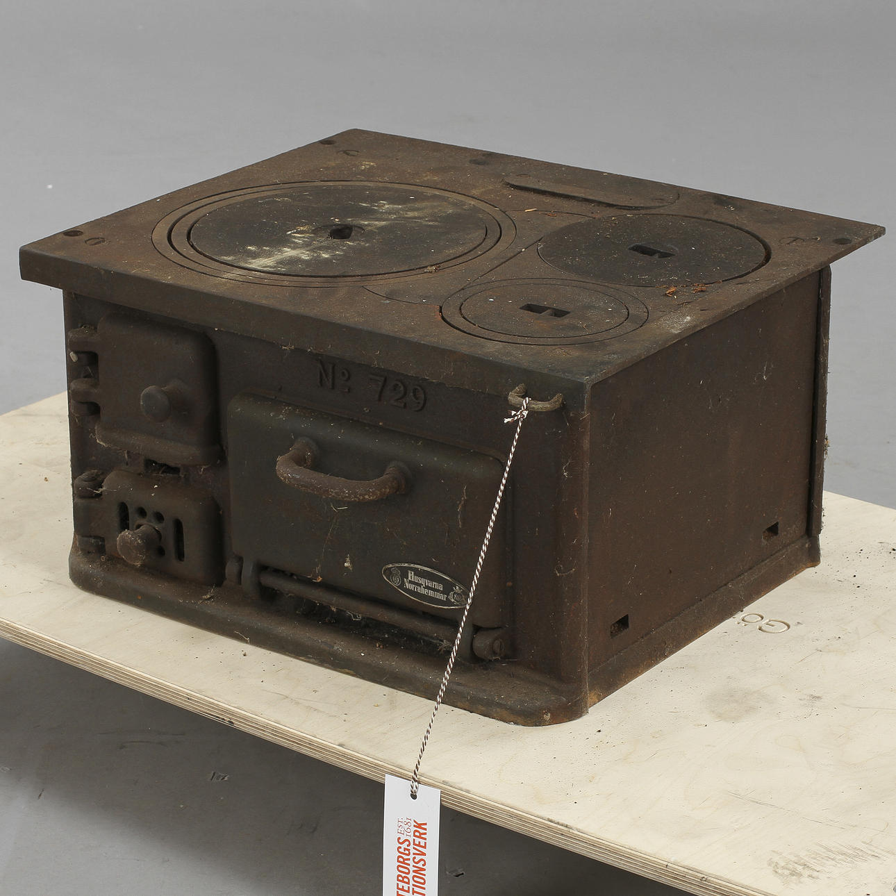 SPIS, gjutjärn, Husqvarna/Norrahammar.