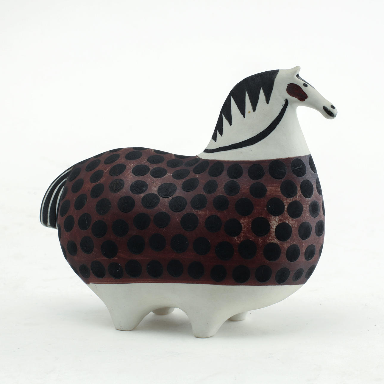 STIG LINDBERG. La estatuilla, "Corredor", gres, Gustavsberg.