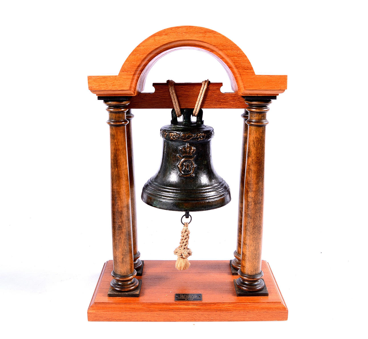 KLOCKHUS, trä, metall, 1900-tal.