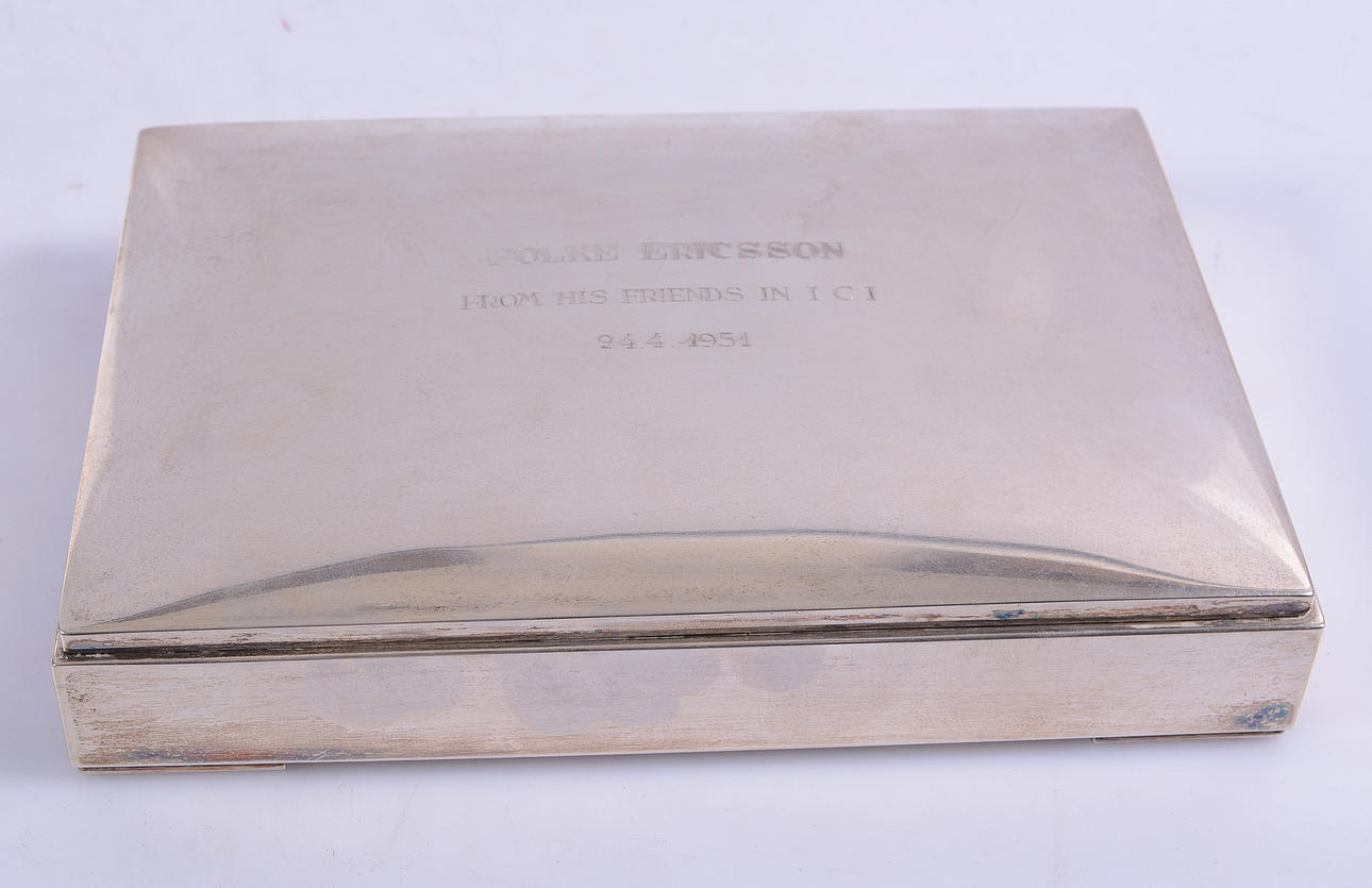 ETUI, silver, 1900-tal.