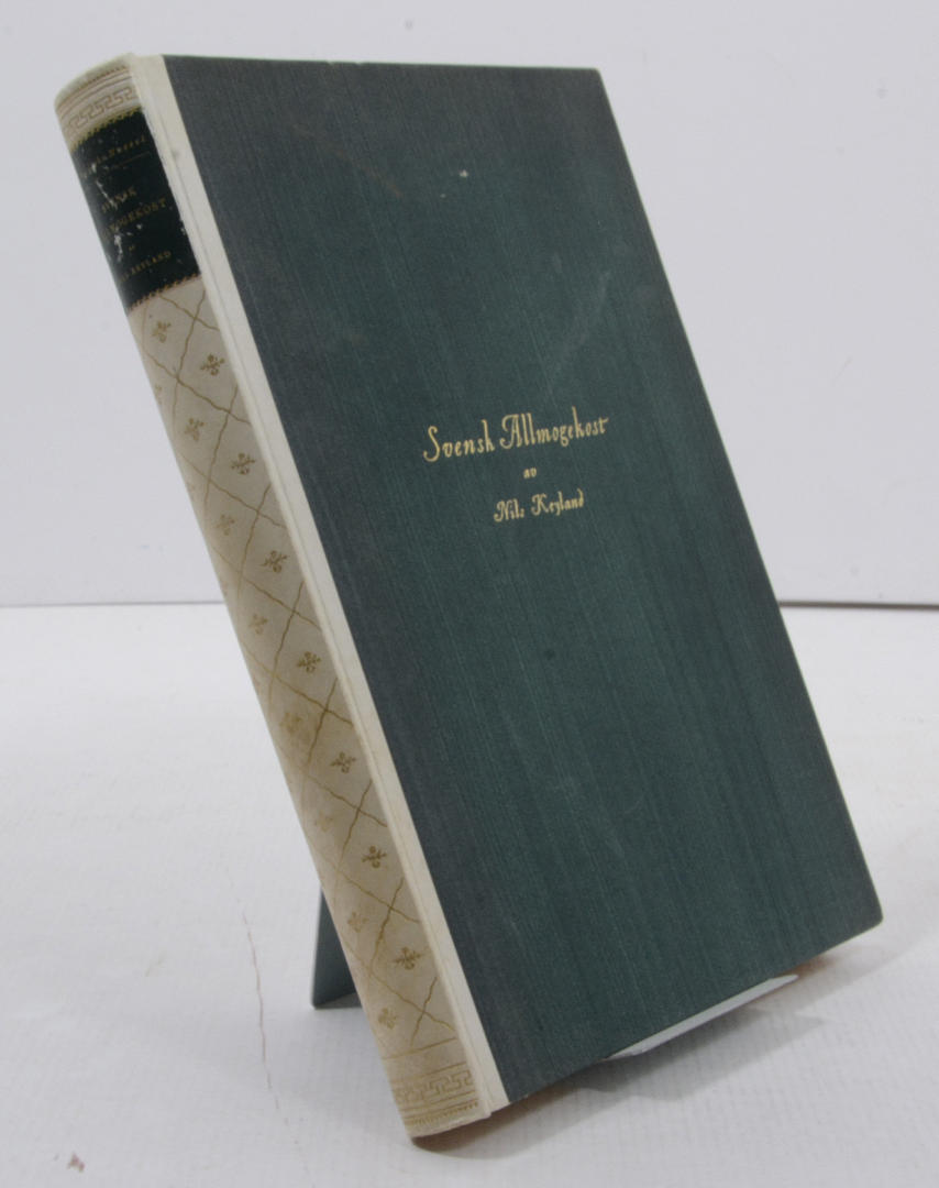 KEYLAND, NILS. Comida común sueca I-II.