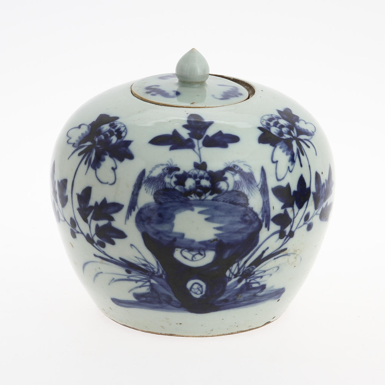 LOCKURNA, porslin, Kina, 1800-tal.