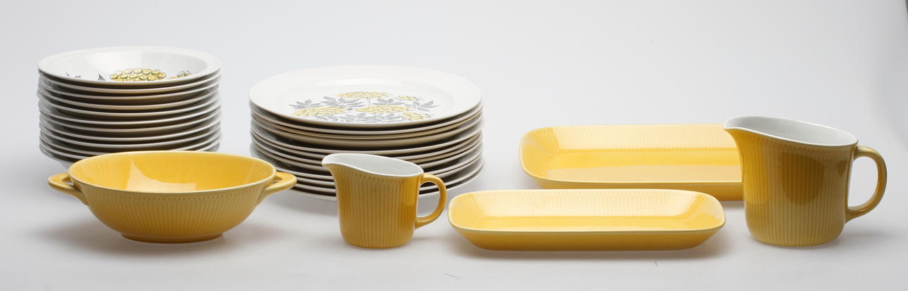 SERVISDELAR, 29 delar, keramik, "Capri" Rörstrand.
