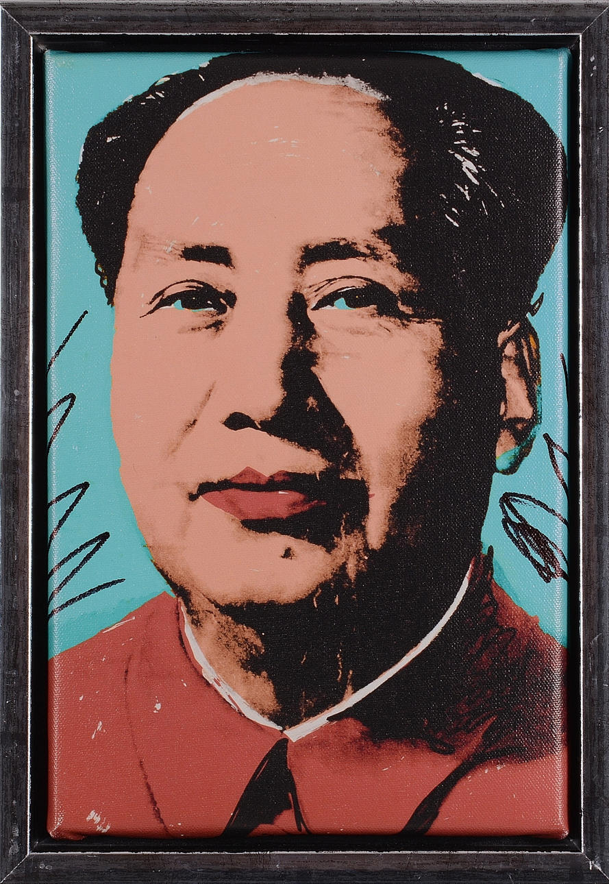 ANDY WARHOL. EFTER. Tryck på duk.