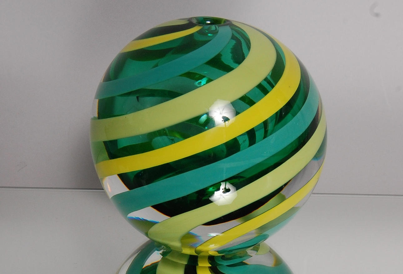 VAS, Erika Lagerbielke, Orrefors, Expo 2000, " Occidentis " ur serien " De fyra vädersträcken " signerad.