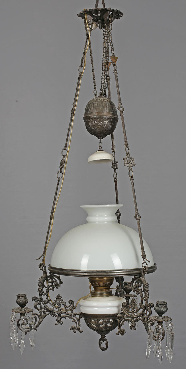 TAKFOTOGENLAMPA, elektrifierad, 1900-talets första del.