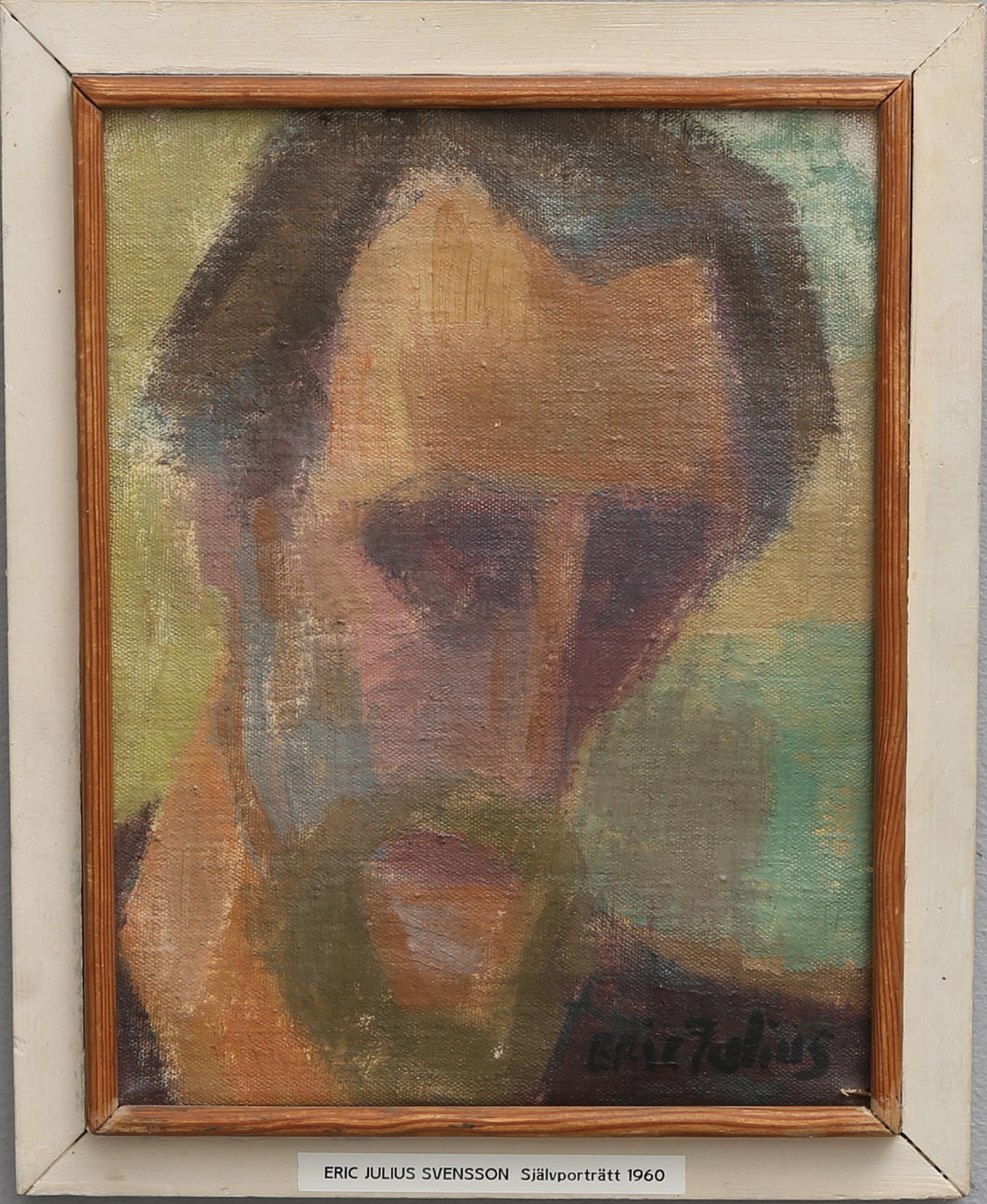 ERIC JULIUS SVENSSON. SJÄLVPORTRÄTT.