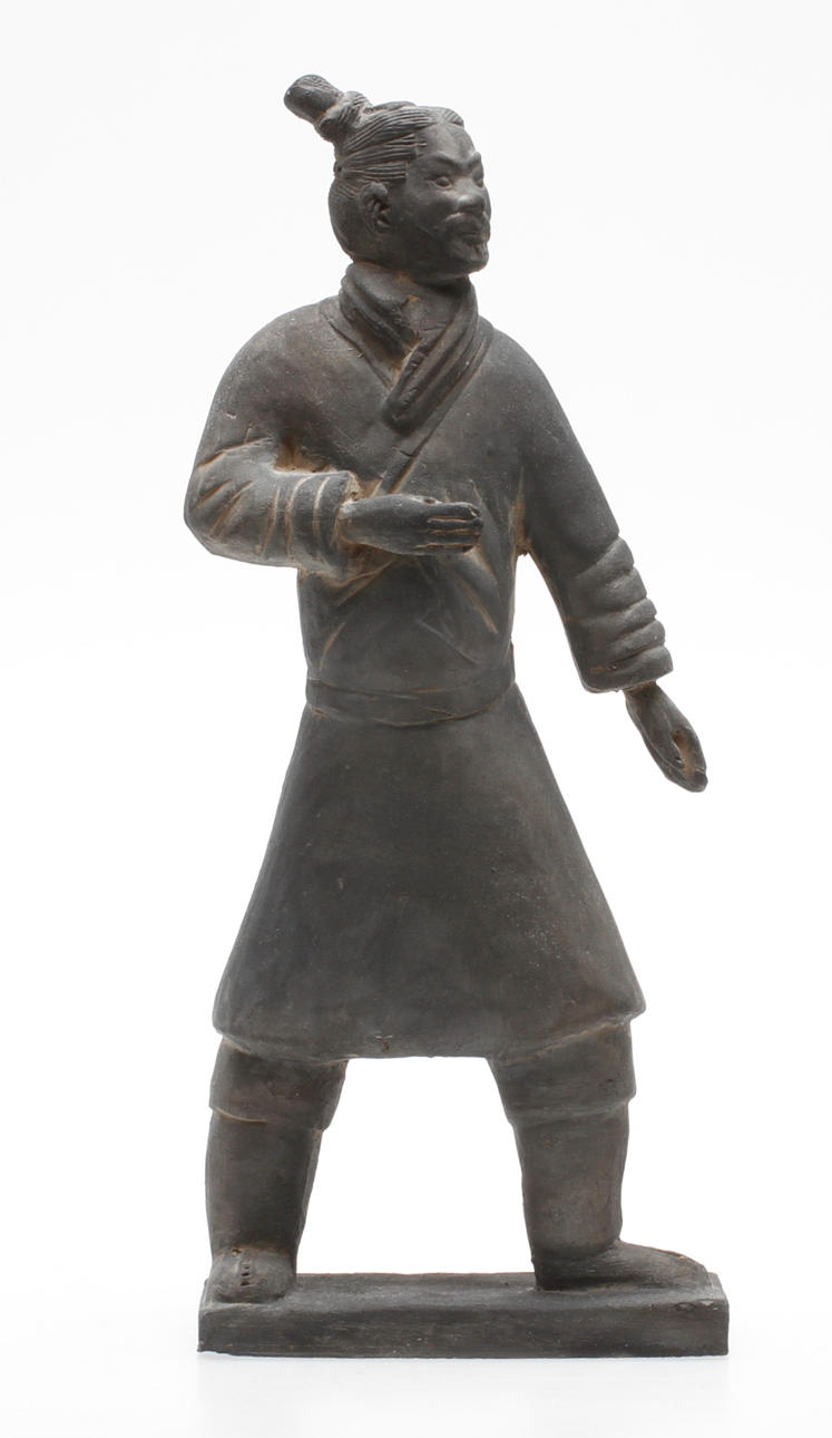 FIGURIN, keramik, ostindisk, 1900-tal.