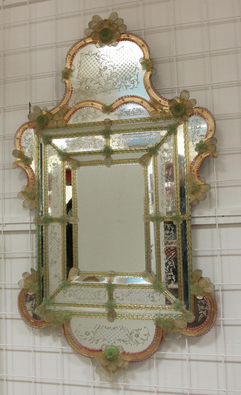 SPEGEL, venetiansk typ, omkring 1900.