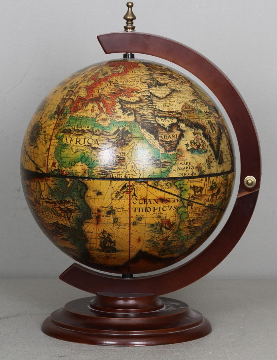 BARGLOB, bordsmodell, 1900-talets slut.