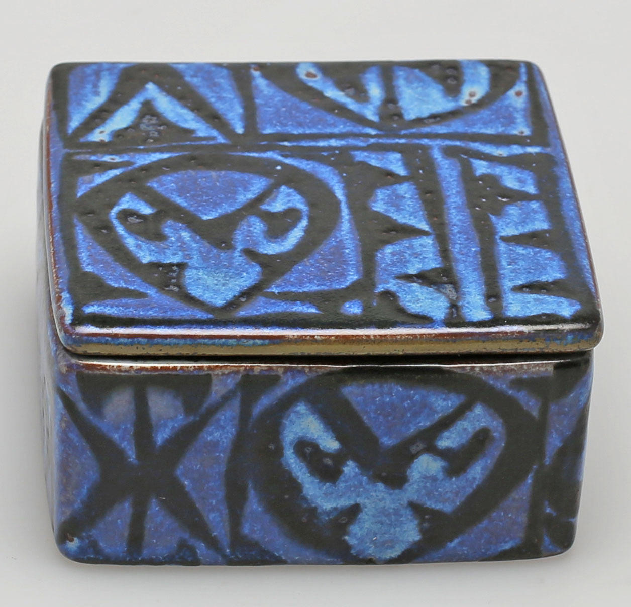 LOCKASK, fajans, Nils Thorsson, Aluminia, Danmark.