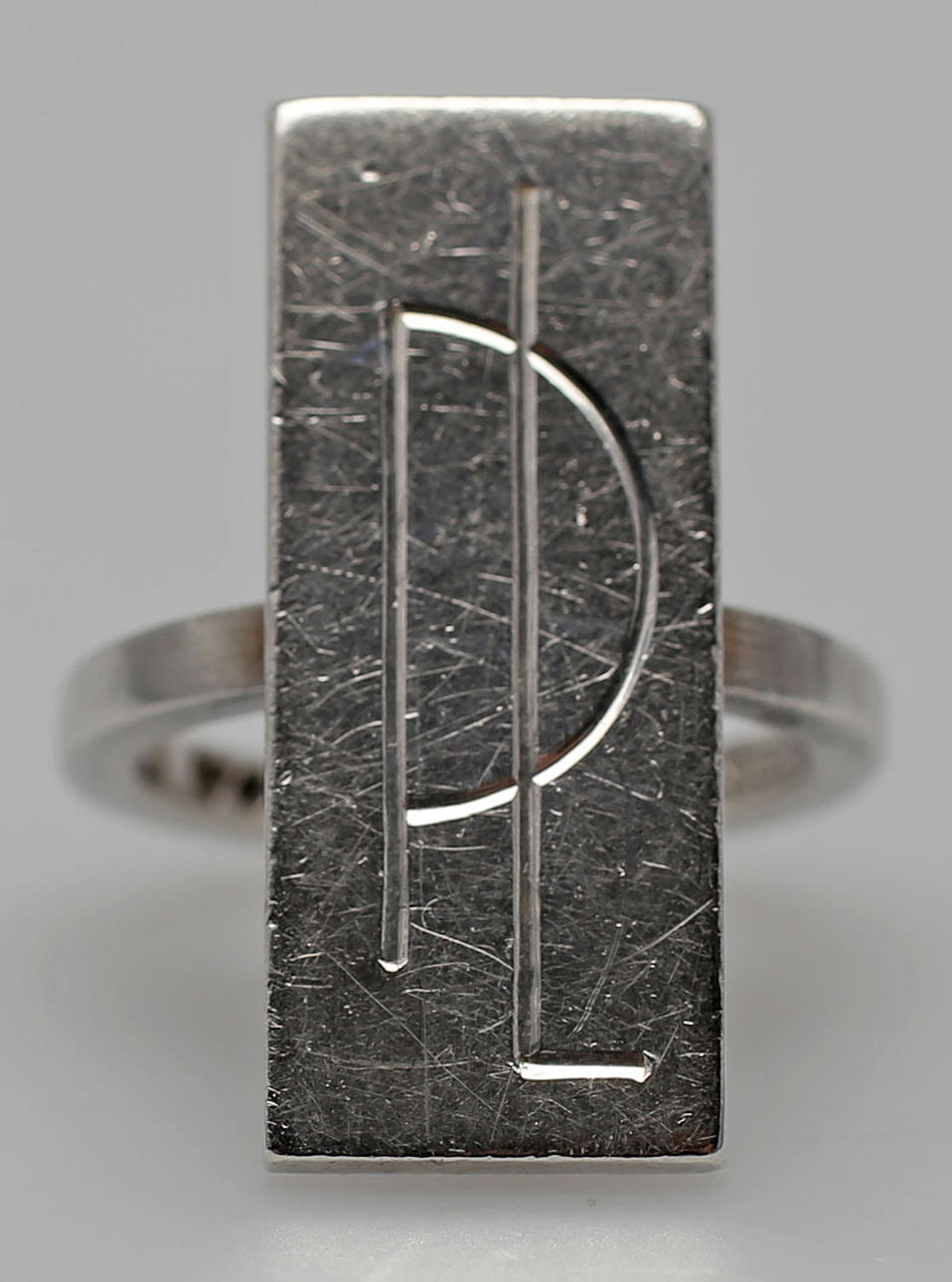 RING, sterlingsilver, Wiven Nilsson, Lund, 1963.