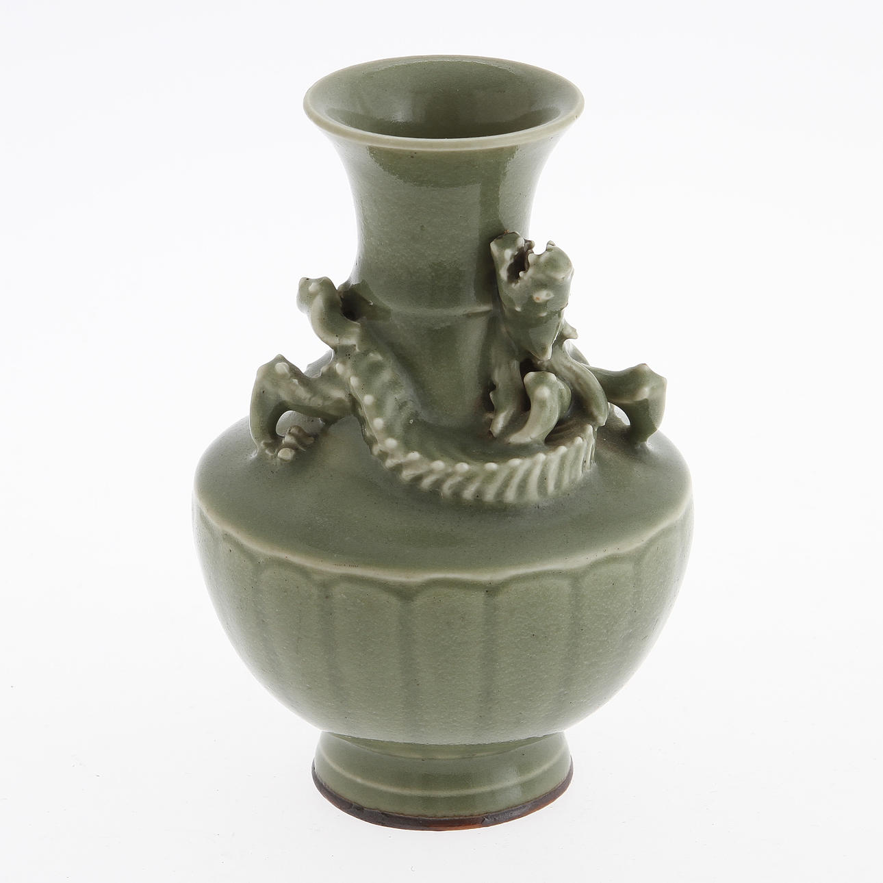 URNA, stengods, Kina, ming-stil, 1900-tal.