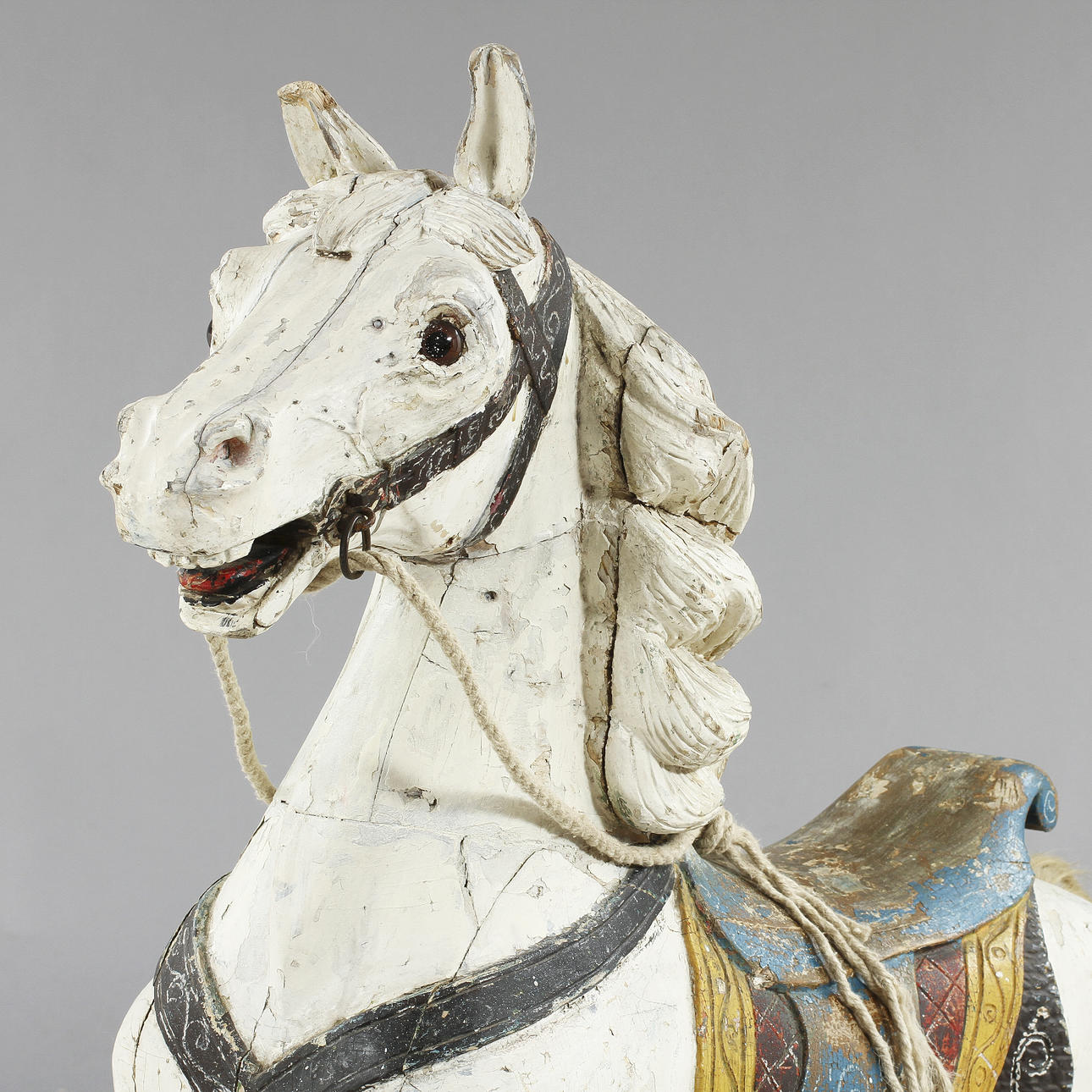 KARUSELLHÄST, 1900-talets förra hälft.