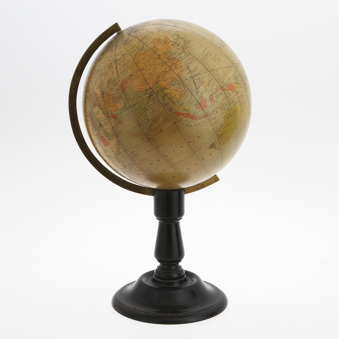 JORDGLOB, N.Selander, tillverkad av Adolph Lemon, Stockholm, 1800/1900-tal.