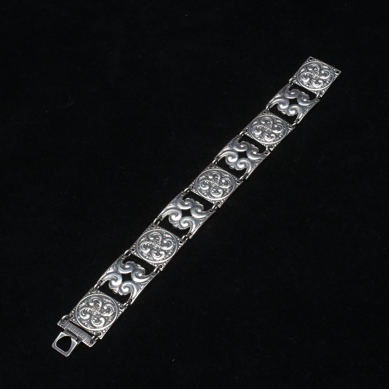 ARMBAND, silver, Elvik & Co. A/S, Oslo, Norge, 1900-tal.