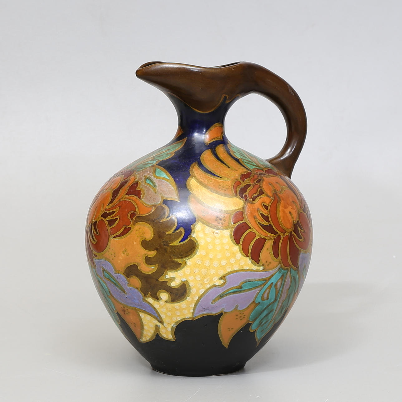 BRINGER, stoneware, Gouda, Holland, 1900s.