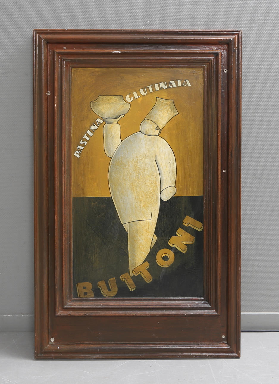 RESTAURANGSKYLT, "Pastina Glutinata Buitoni".