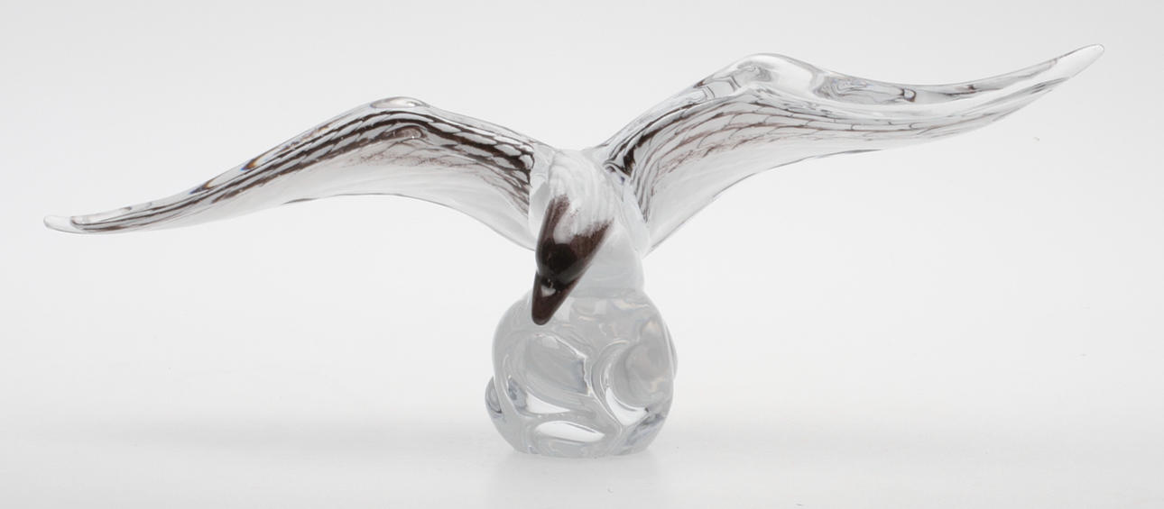 FIGURIN, glas, Marcolin, FM Ronneby, signerad.