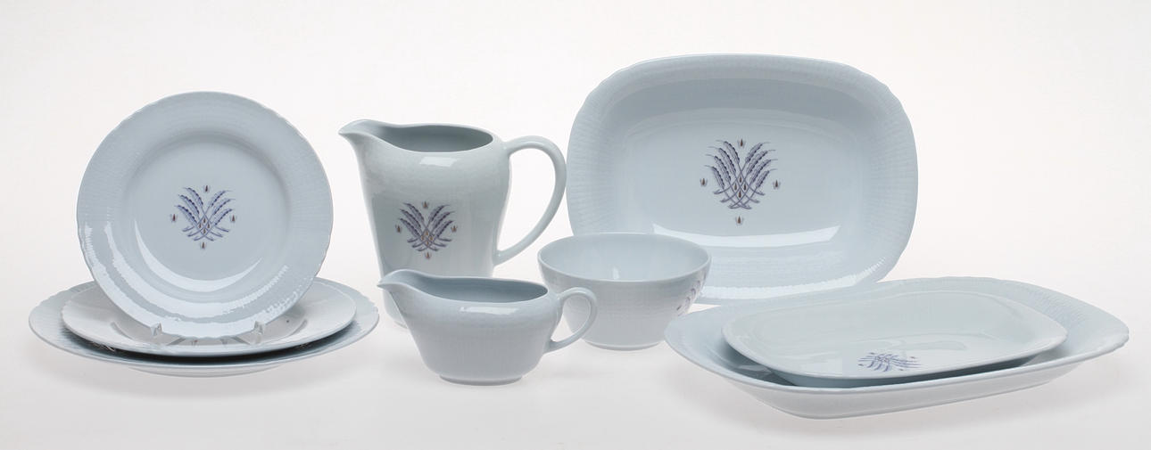 MATSERVIS, 50 delar, Rörstand , "Adelborg".