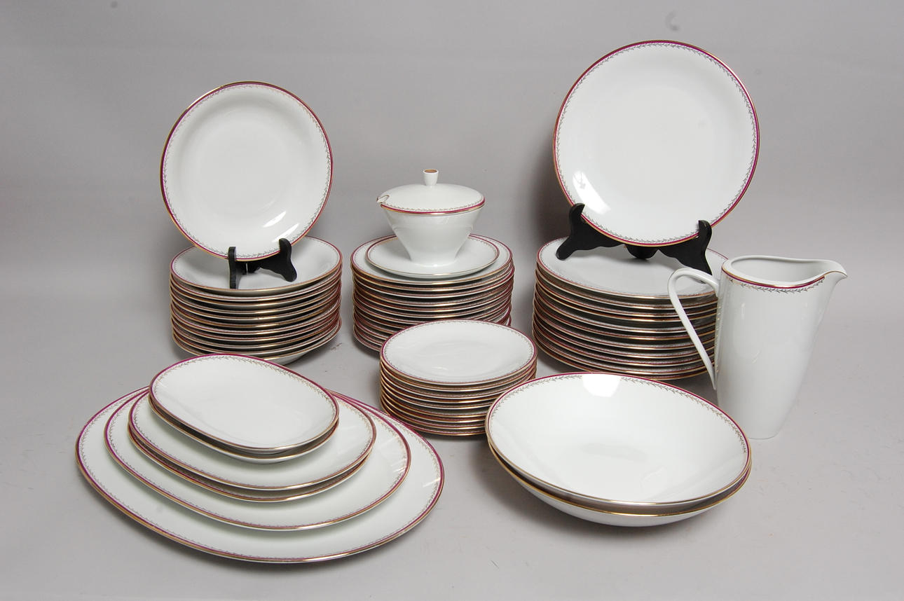 MATSERVIS, 55 delar " Wasa " Hackefors.