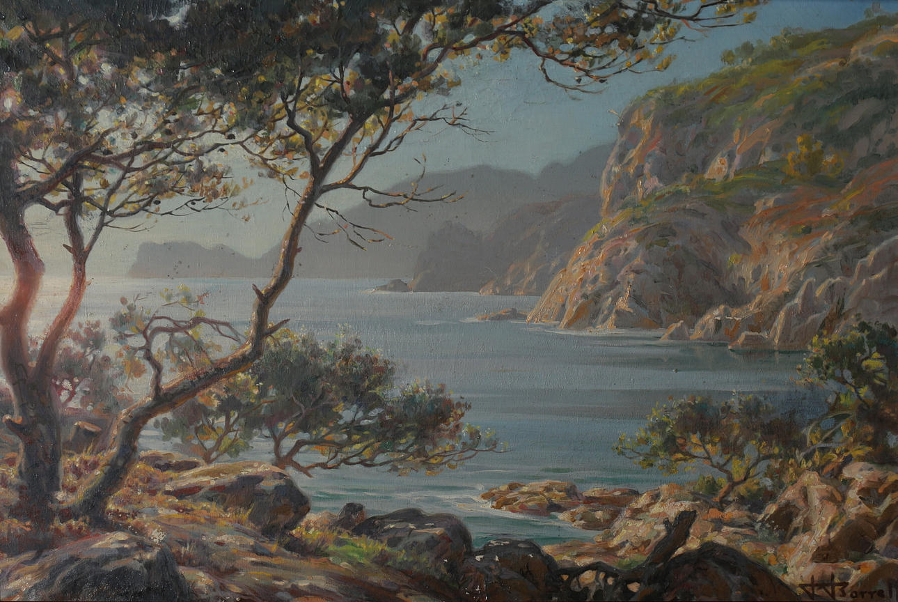 PERE BORRELL BERTRAN. Paisaje.