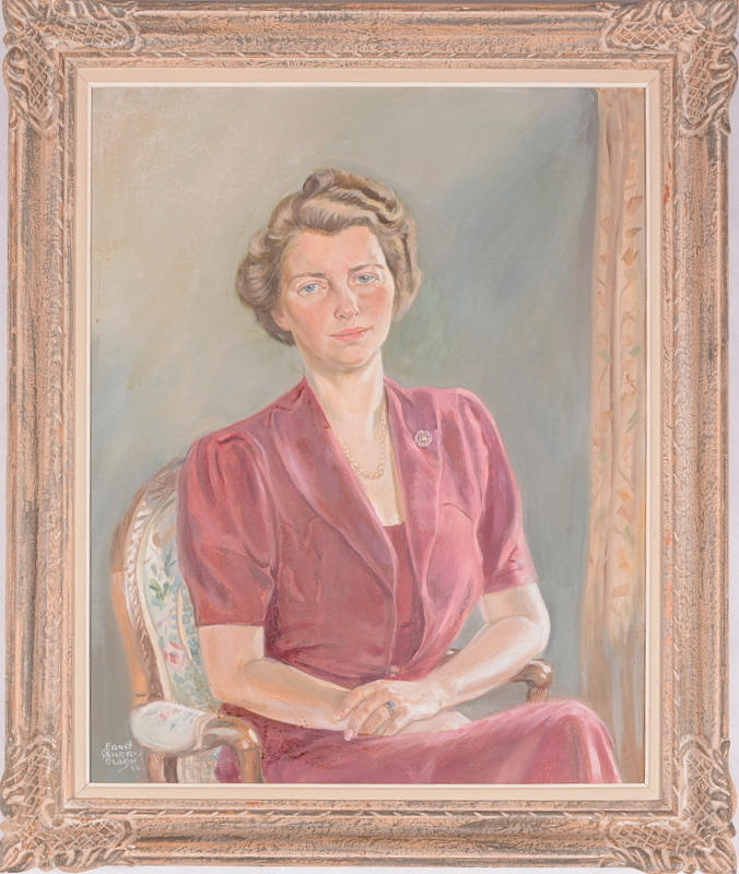 ERNST ÅKERBLADH. Olja på duk.