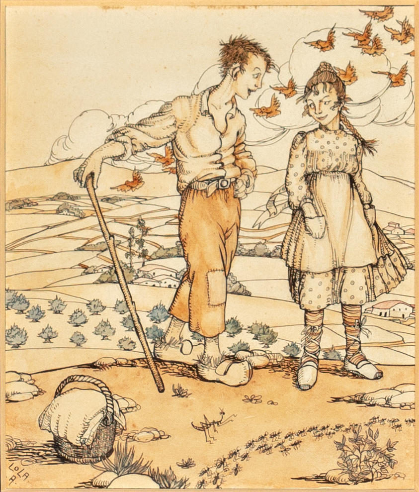 LOLA ANGLADA. Ilustración.