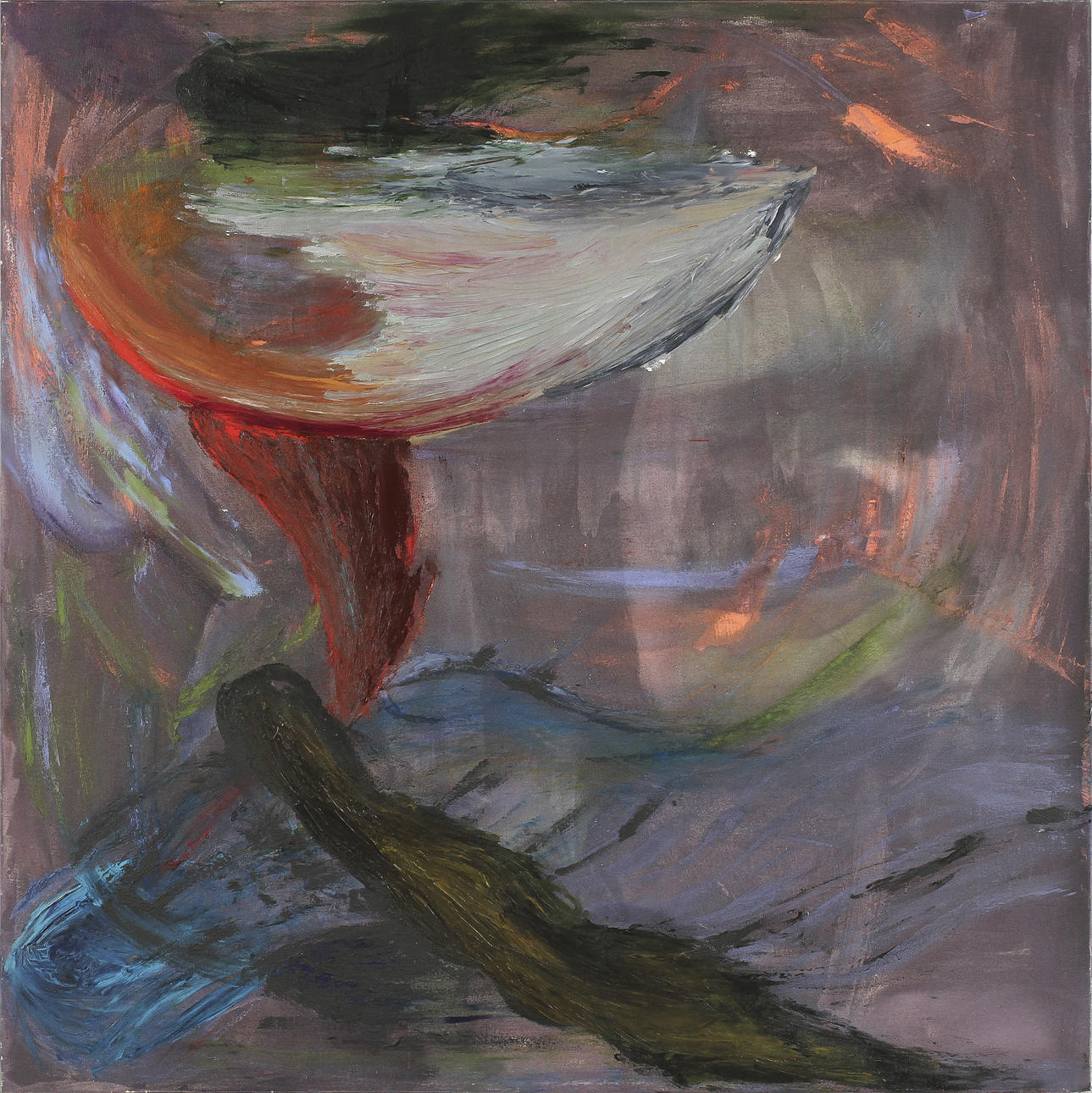 STEPHEN MÜLLER. Olja på duk, signerad a tergo. 1981.