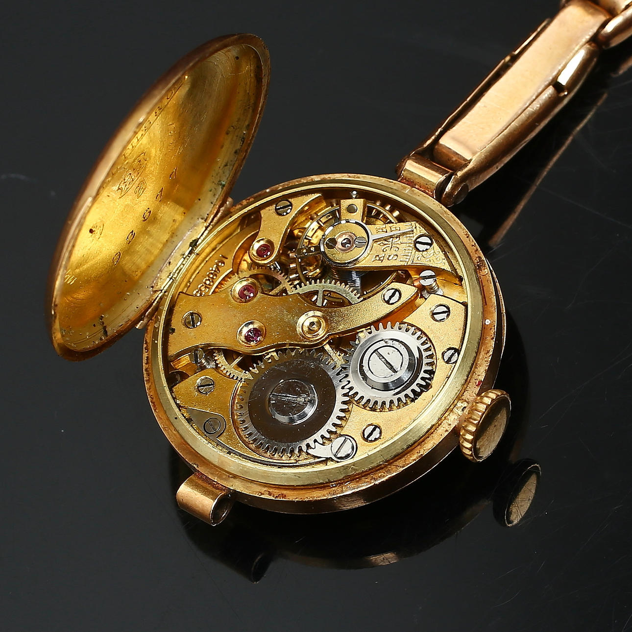 WRIST WATCH, ladies, manual, dial marked Borel Fils & Cia, case and ...