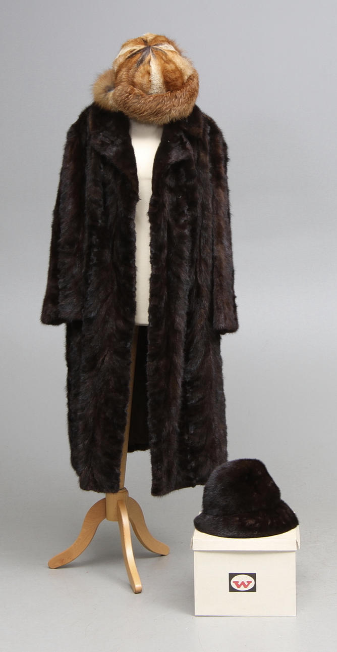 PÄLS samt MÖSSOR, 3 delar, bl.a. Saga mink.