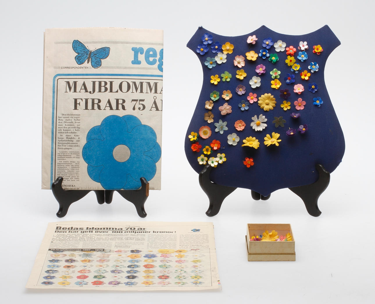 MAJBLOMMOR, bl.a. år 1923, 1919, 1920,1917.