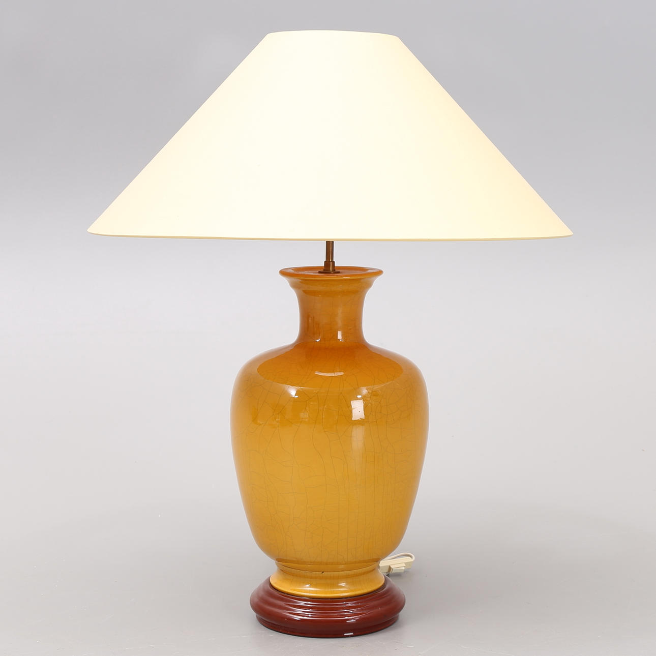 BORDLAMPE, porcelæn, Kostka, Frankrig.