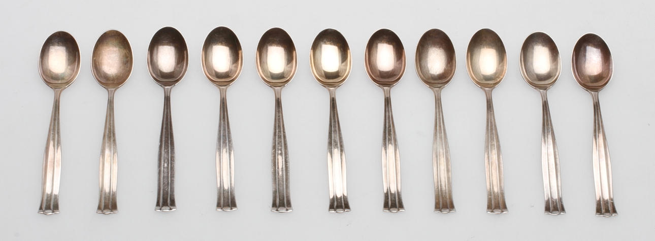 SKEDAR, silver, "Birgitta", MGAB, 1970-tal, vikt ca 157 gram.