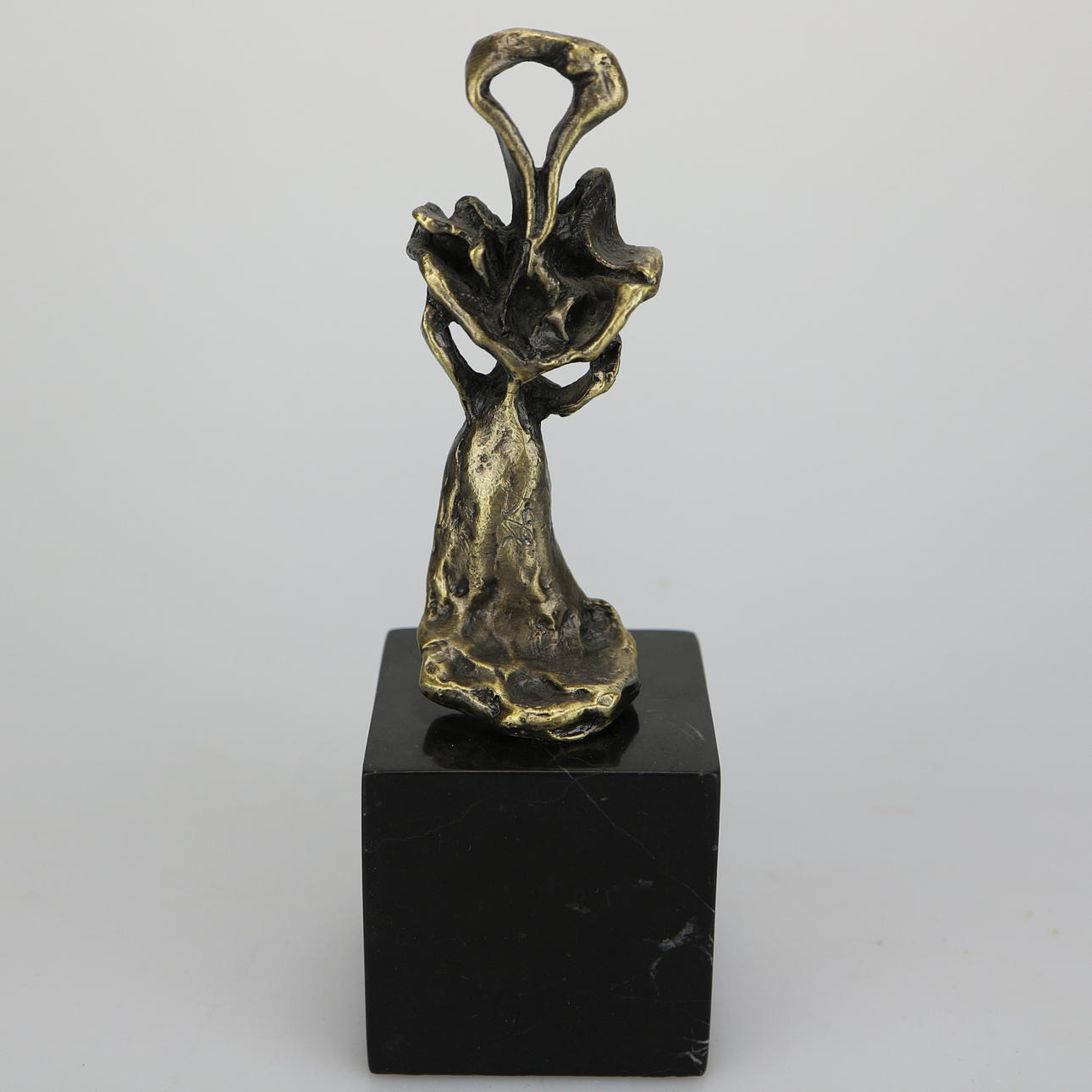 SALVADOR DALÍ. "THE KEY" BRONZE STATUE.