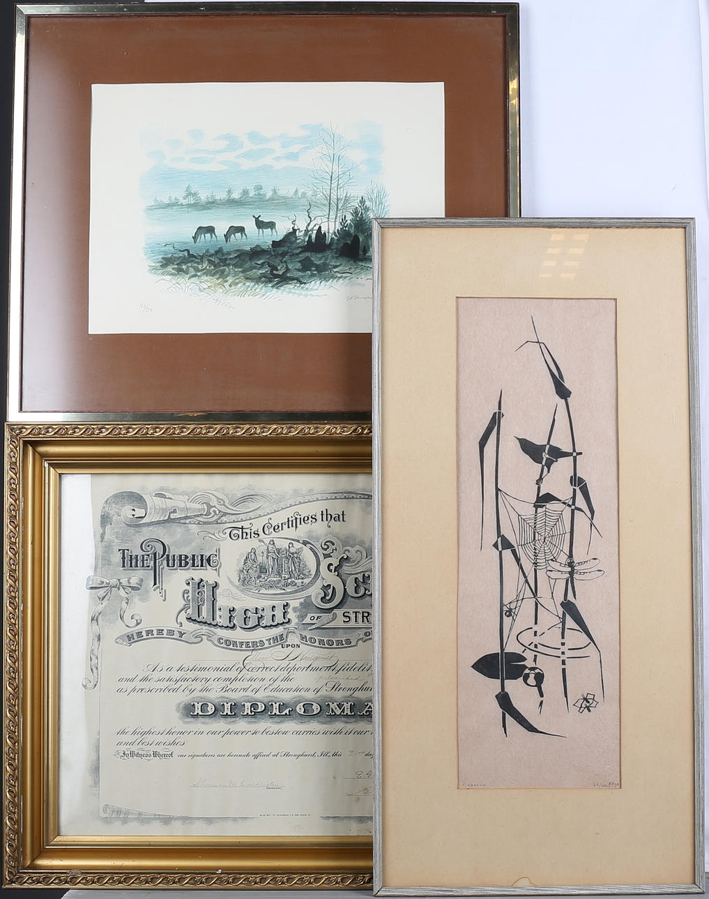 PARTI GRAFIK, (3), bla Gunnar Brusewitz.